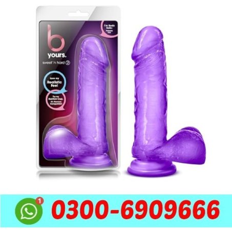 Clear Purple Dildo In Pakistan
