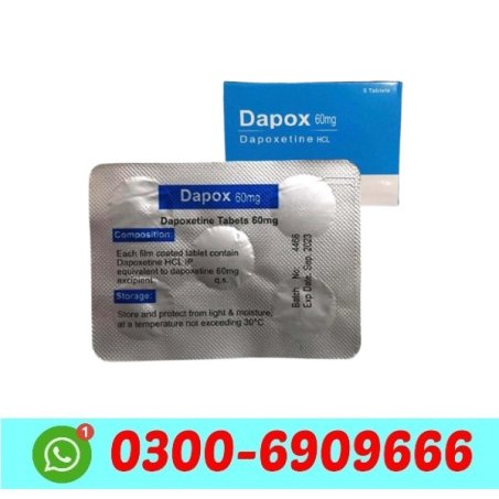 Dapox 60mg Tablets in Pakistan