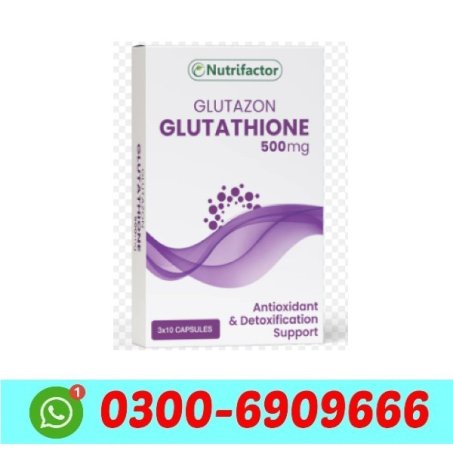 Glutazon 500mg Capsules in Pakistan