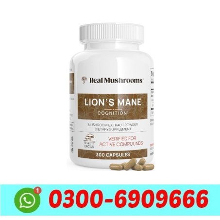 Real Mushrooms Lion’s Mane Capsules in Pakistan