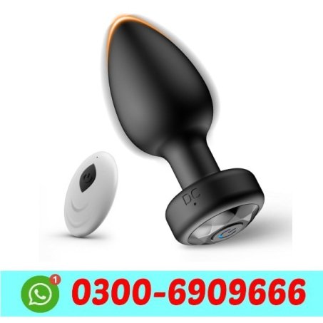 Strong Vibrating Butt Plug With Remote In Pakistan