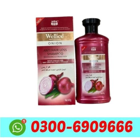 Wellice Onion Anti Hair Loss Shampoo Price in Pakistan