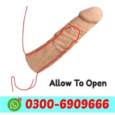 Big Penis Extender Silicone Condom In Pakistan