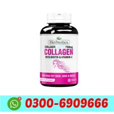 Herbiotics Collagen 750mg Tablets Price in Pakistan